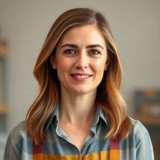 Portrait of Sarah Johnson, the shop manager at Precision Auto